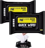 Shoe cleaner wipes, quick wipes pack of 2