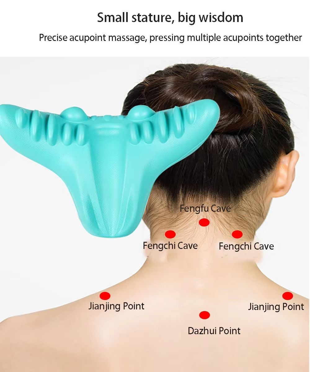 Neck Hump Corrector Neck Massage Pillow Correction Artifact Sleeping Special Neck Relaxer Support Traction - Image 2