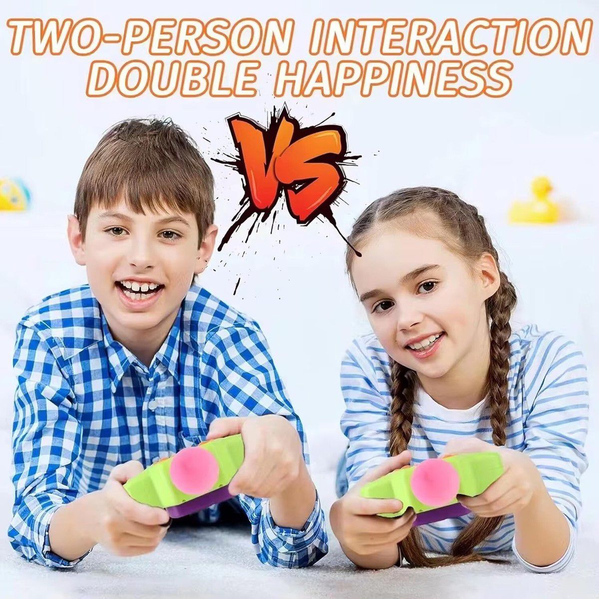 Upgraded Fast Push Pop Game Fidget Toys with Balloon for Kids