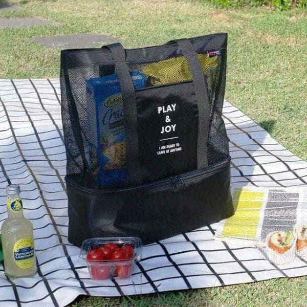 Hanging Travel Outdoor Picnic Cool Bag Organizer (random Color) - Image 2