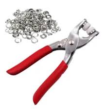 Metal button piler with buttons - Image 2