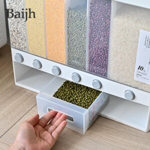 Wall mounted 6 in 1 Cereal dispenser