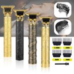 Vintage T9 USB Hair Clipper For Men Beard Shaver Hair New Barber Beard trimmer ( Plastic)