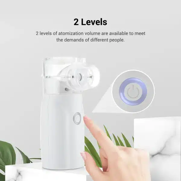 Portable Nebulizer For Asthma Rechargeable Inhaler Nebulizer Machine For Kids And Adults - Image 3
