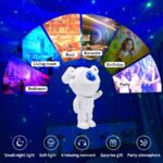Astronaut Galaxy Projector Lamp Starry Star Bluetooth Music Night Light With Remote  (Big)