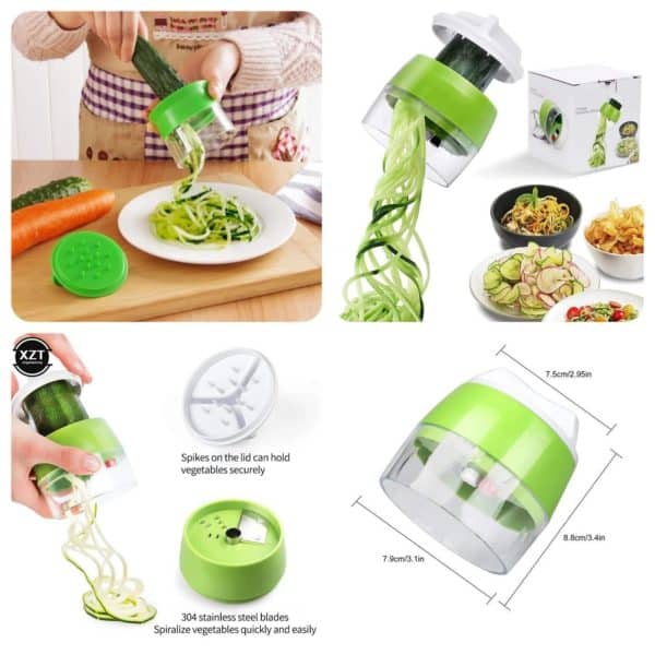 Vegetable Spiral Cutter 4 in 1 - Image 2