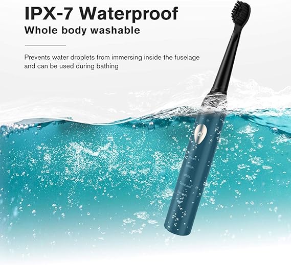 Electric Toothbrushes For Adults Kids | Smart Timer Usb Charge Rechargeable 5 Modes ( Random colour ) - Image 3