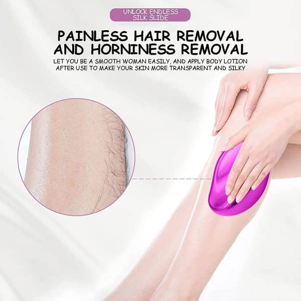 Crystal Hair Eraser Painless Exfoliation Hair Removal Tool For Arms Legs Back - Image 2