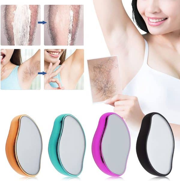 Crystal Hair Eraser Painless Exfoliation Hair Removal Tool For Arms Legs Back - Image 3