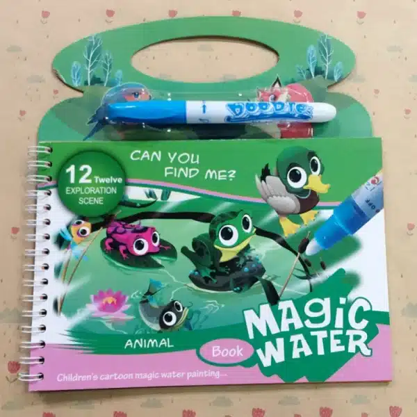 Water Painting Coloring Books For Children - Image 2