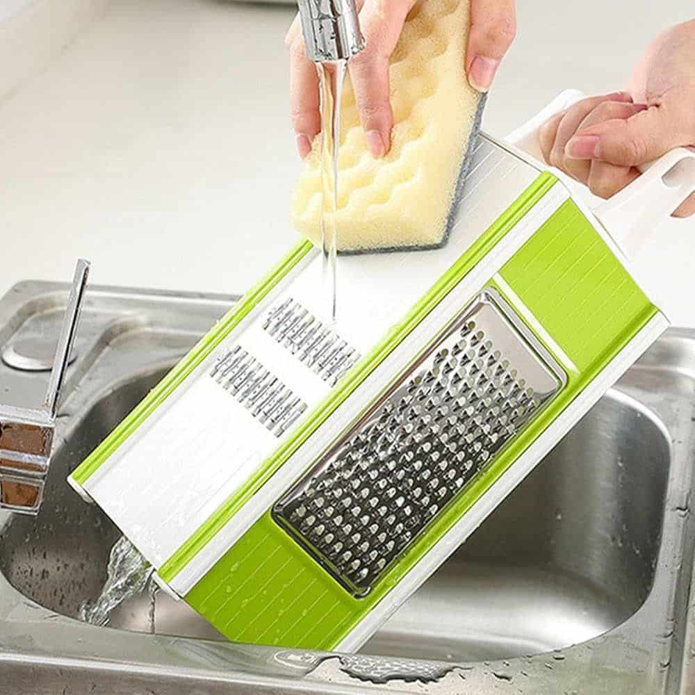 Vegetable Slicer, 4 Sided Vegetable Cutter - Onion Chopper with Container, Professional Food Chopper, Vegetable Cutter