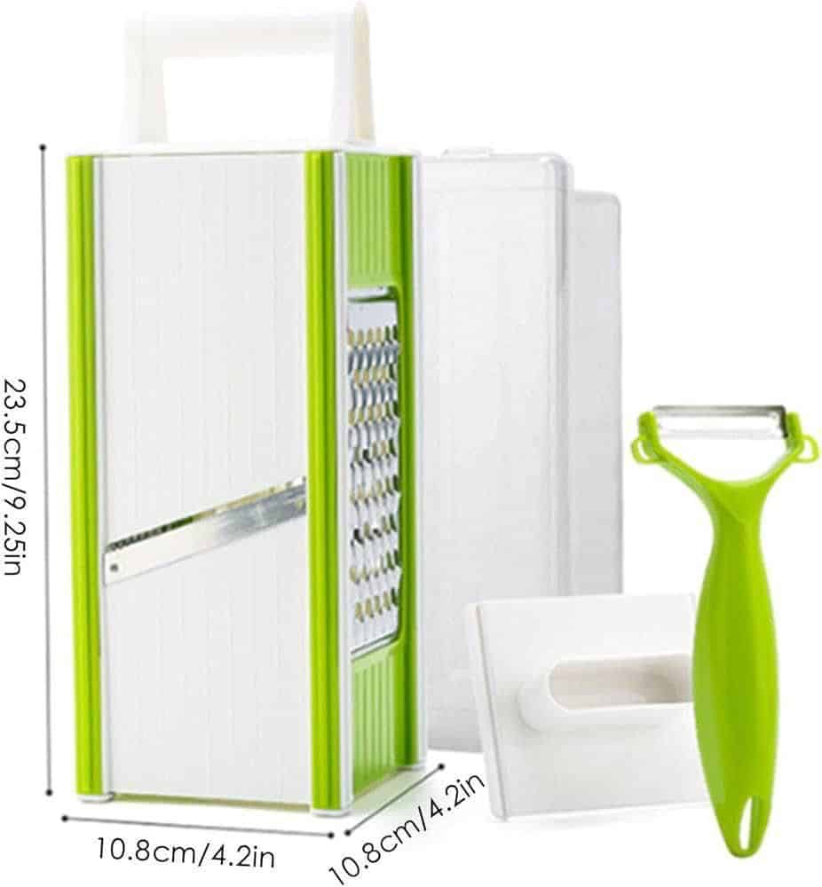 Vegetable Slicer, 4 Sided Vegetable Cutter - Onion Chopper with Container, Professional Food Chopper, Vegetable Cutter - Image 5