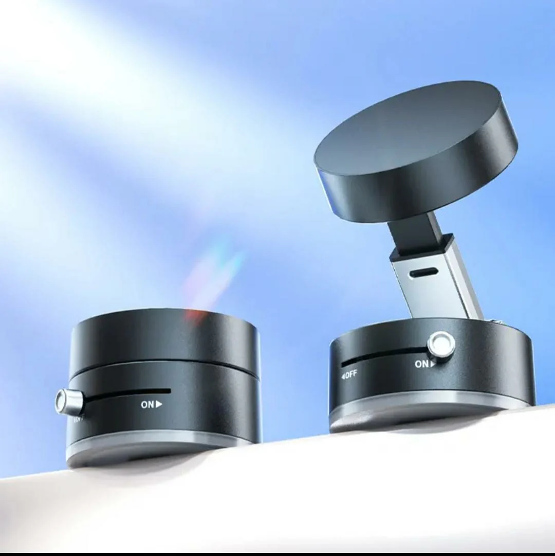 Portable Multi Functional Vacuum Suction Mobile Phone Stand