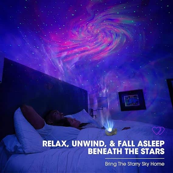 Astronaut Star Projector, Kids Night Light, Nebula Projector Light. Galaxy Bedroom Projector - Image 2