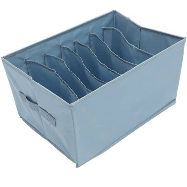 Cart Jeans Organizer 6 Grids Foldable Organize (random Colors) - Image 2