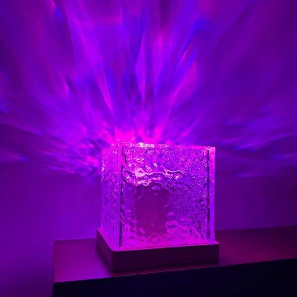 Crystal Lamp Water Ripple Night Lamp - Image 3