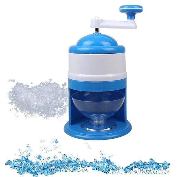Ice Breaker Hand Crank Kitchen Tool Ice Crusher Snow Cone Maker Machine - Image 3