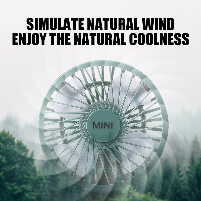 Handheld Mini Fan Portable USB Charging - Image 3