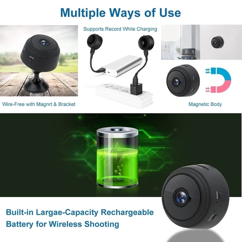 WiFi Mini Camera HD 1080p Wireless - Image 5