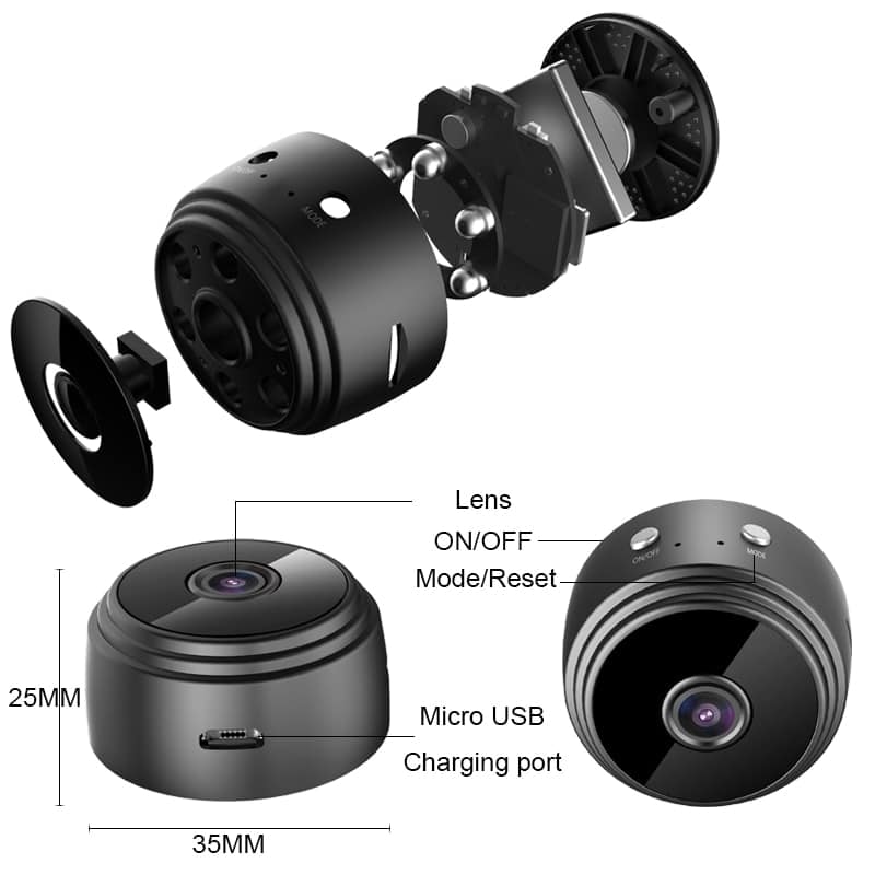 WiFi Mini Camera HD 1080p Wireless - Image 6
