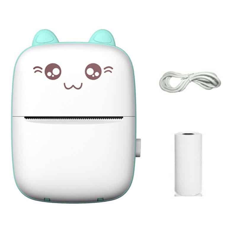 Portable Mini Printer Hot Printing Self-adhesive Thermal Inkless Wireless Printer - Image 3