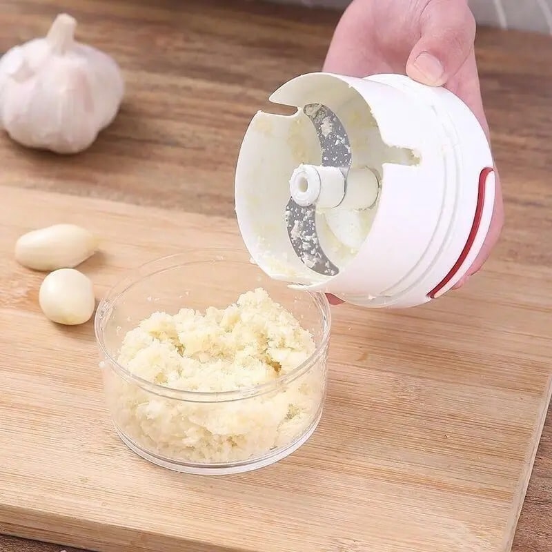 Hand pulled garlic grinder - Image 4