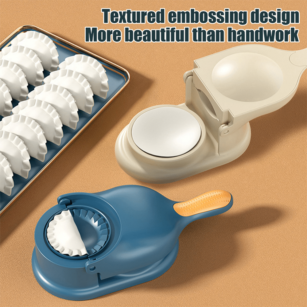 2-in-1 Dumpling Wrapper Tool Food Grade Manual Dumpling Wrapper Mold Labor-saving Baking Pastry Home Kitchen Gadget (random Color) (Lc) - Image 4