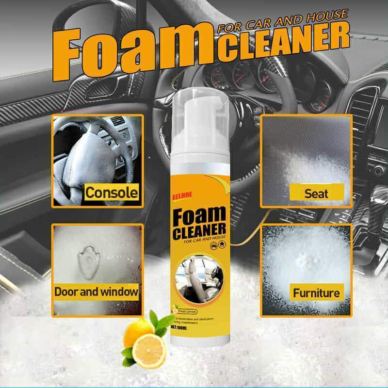 Foam Cleaner Spray Multi-purpose Anti-aging Cleaner Tools Car Interior - Image 4