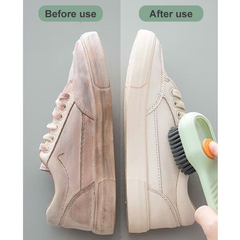 Shoes brush deep cleaning clothes soft bristles brush - Image 5