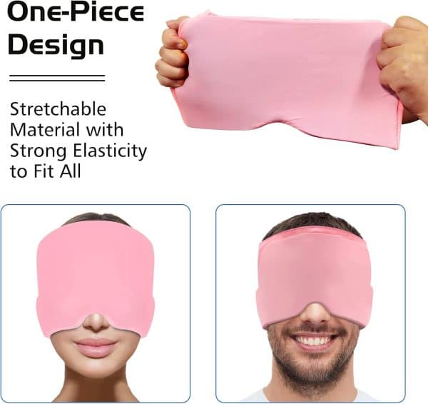 Migraine Relief Cap – Headache Relief Hat For Migraine Relief, Tension, One Size Fits All Headache Cap
