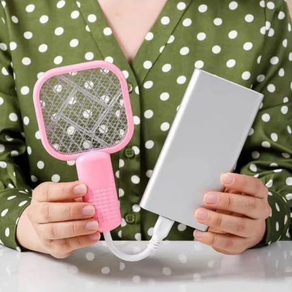 Usb Mini Electric Mosquito Racket Random Color - Image 2