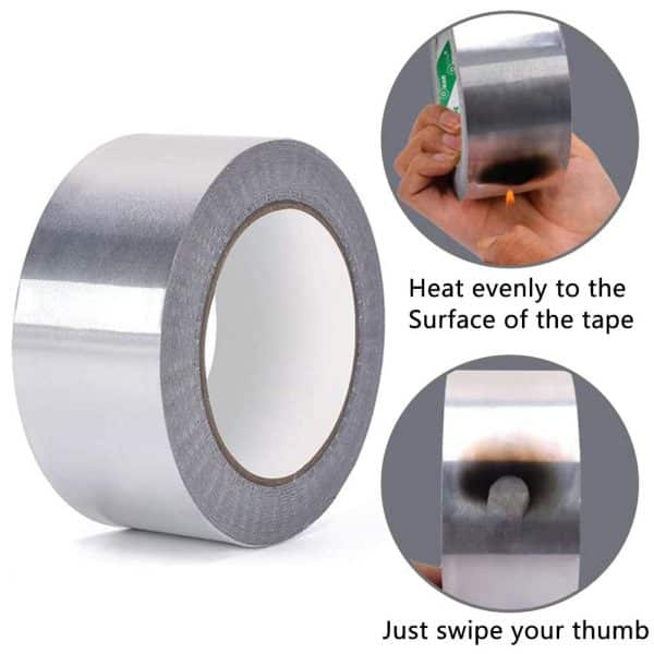 1.5m Super Strong Waterproof Butyl Aluminum Rubber Foil Tape - Image 4